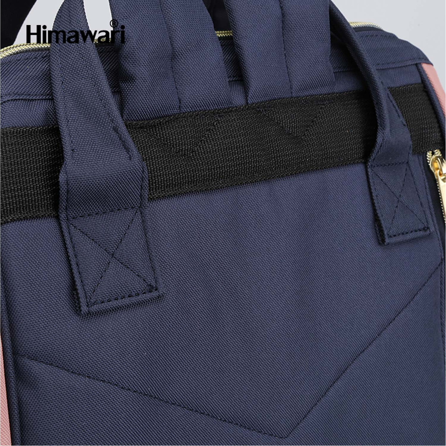 Grüner Laptoprucksack mit USB und Fächern – Himawari – Bild 15