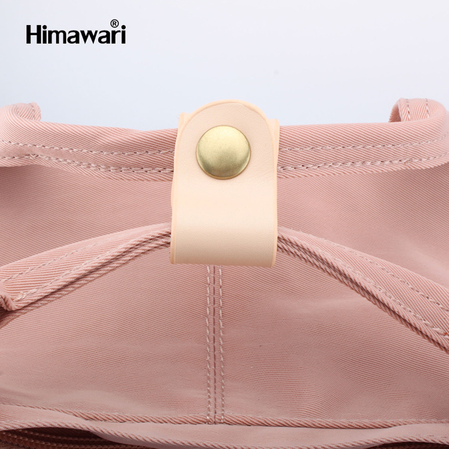 Stylischer rosa Laptop-Rucksack mit Fächern - Himawari – Bild 5