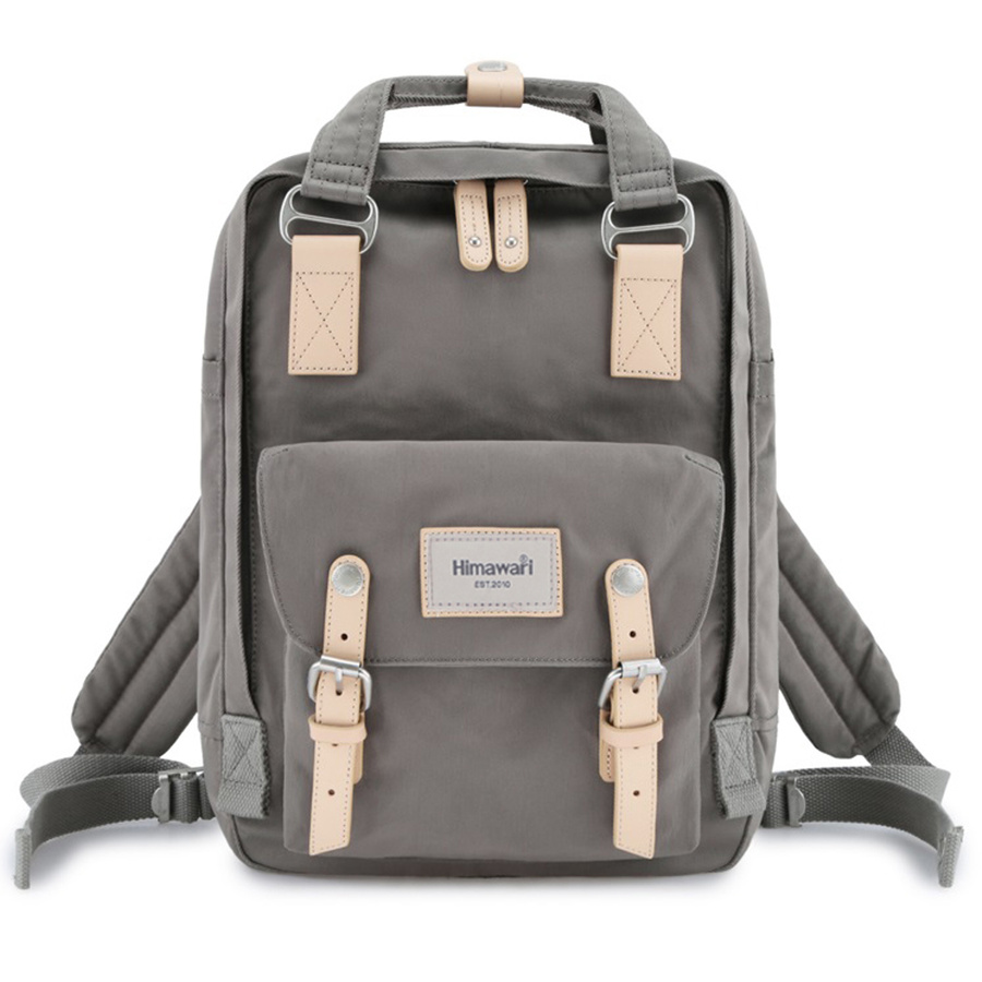 Geräumiger Rucksack mit Laptopfach 14” in Grau – Himawari – Bild 3