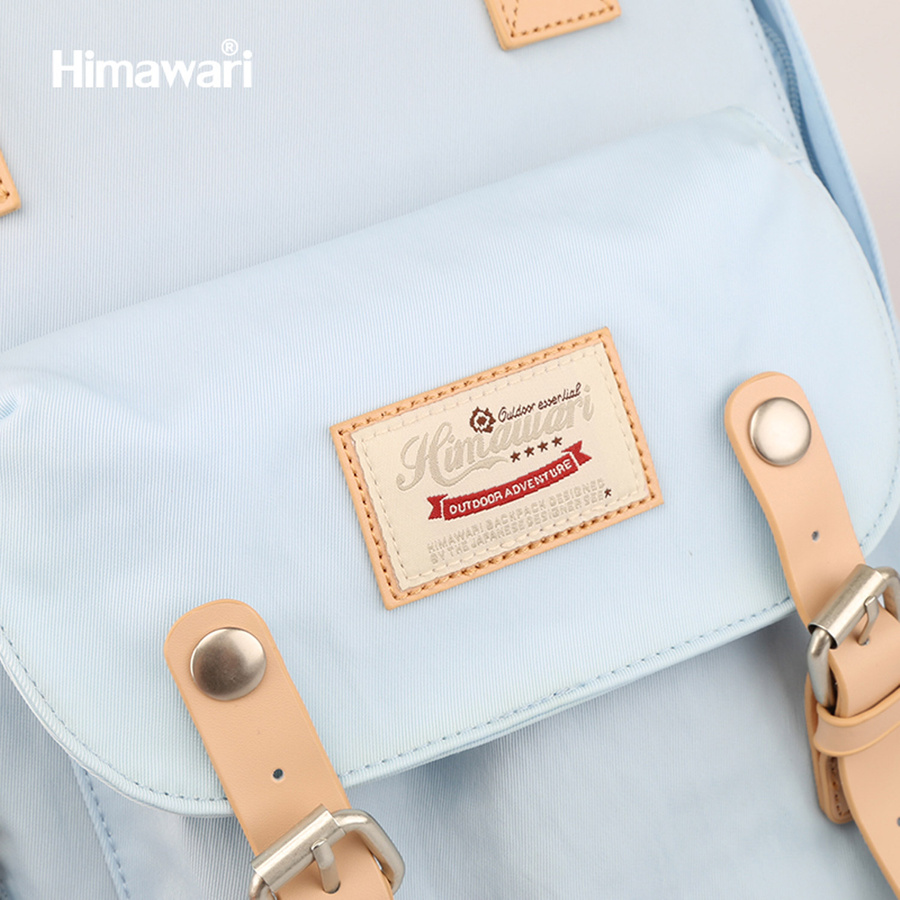 Geräumiger Rucksack mit Laptopfach 14” in Grau – Himawari – Bild 16