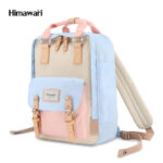 Pastellfarbener Damen Rucksack mit Laptopfach 14” – Himawari