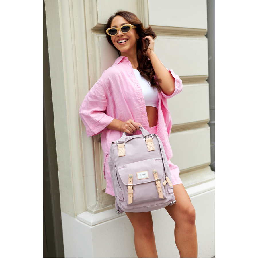 Stilvoller Damen Rucksack mit verstellbaren Trägern – Himawari – Bild 8