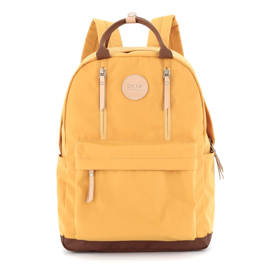 Senfgelber Rucksack für Schule und Arbeit – Himawari – Bild 2