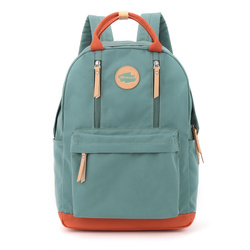 Laptop Rucksack Grün-Orange mit verstellbaren Trägern – Himawari