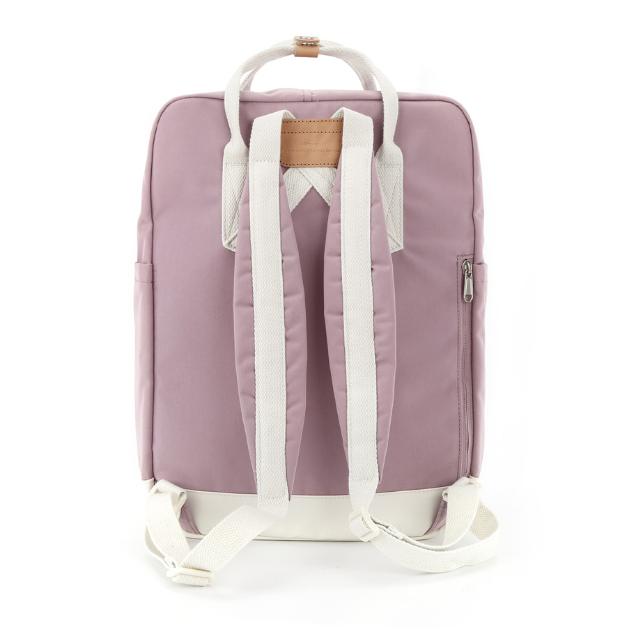 Funktionaler Stadt-Rucksack mit Laptopfach in Rosa – Himawari – Bild 3