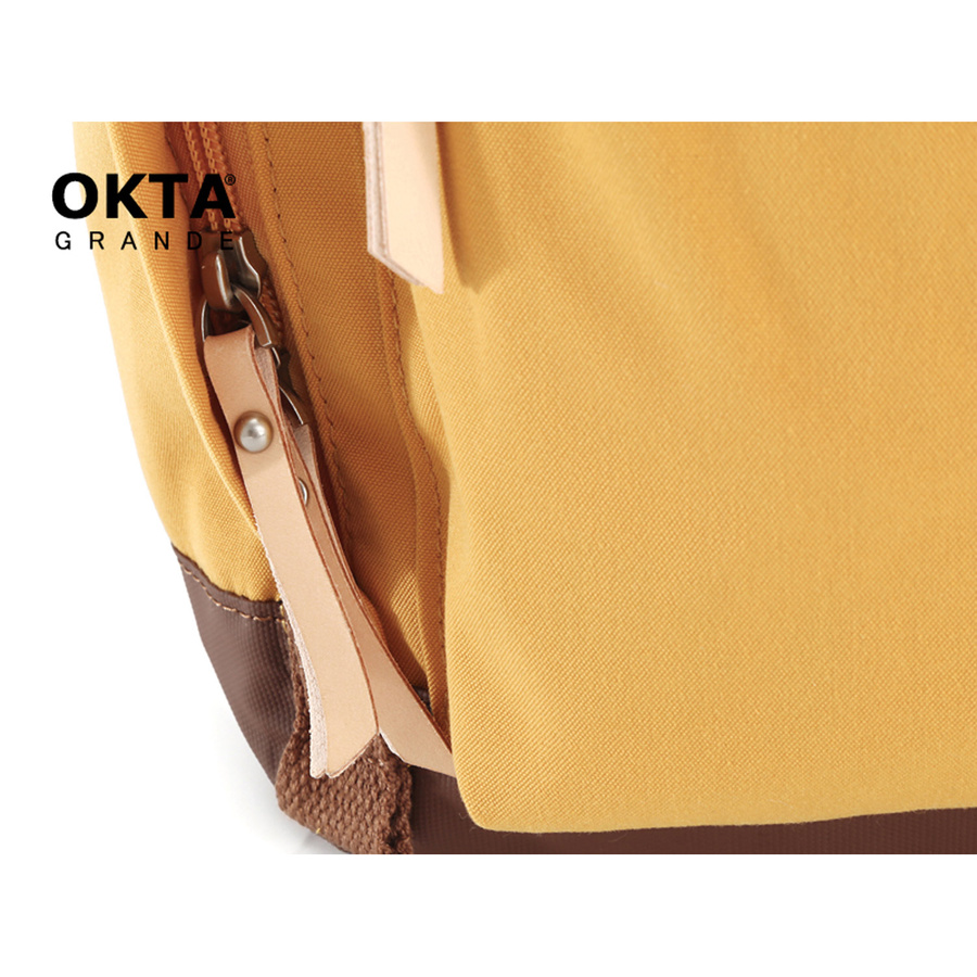 Universeller Rucksack Mint-Rosa mit Reißverschluss – Himawari – Bild 8