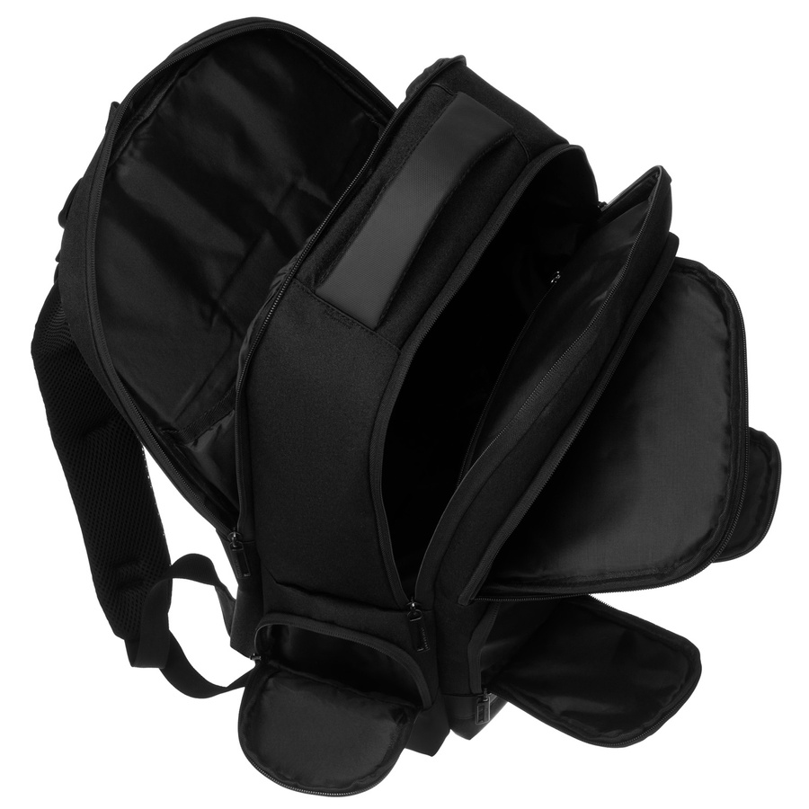 Großer schwarzer Reiserucksack mit Laptopfach – Peterson – Bild 8