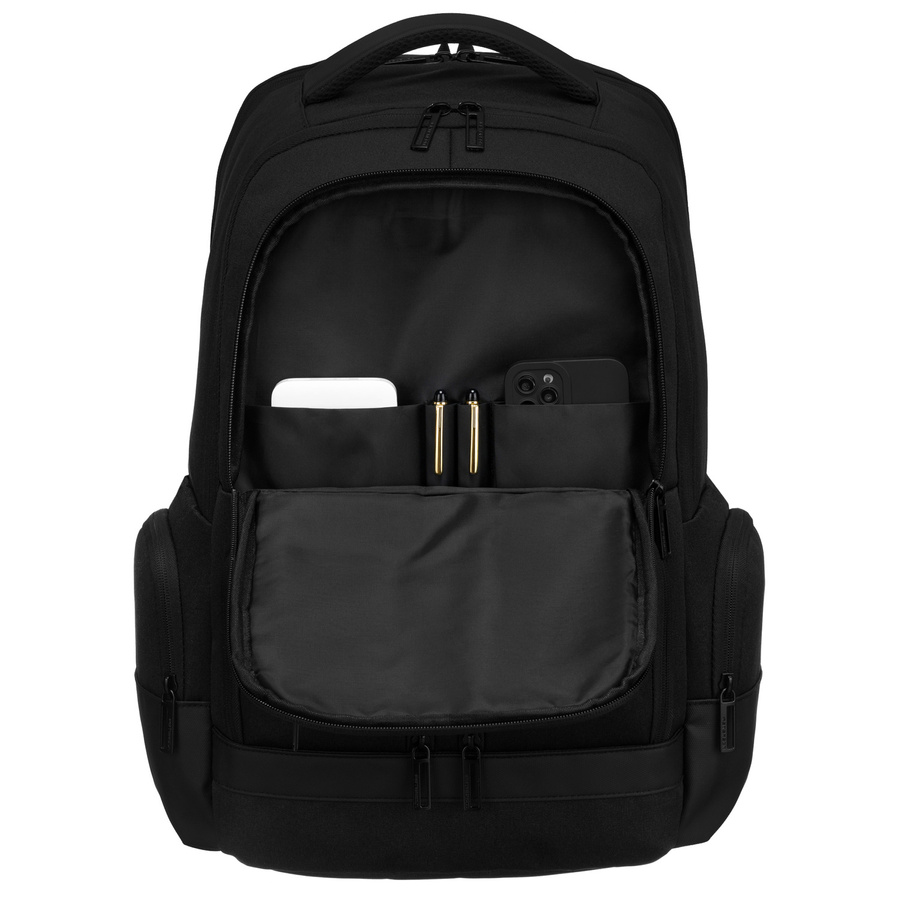 Großer schwarzer Reiserucksack mit Laptopfach – Peterson – Bild 5