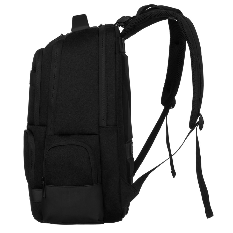 Großer schwarzer Reiserucksack mit Laptopfach – Peterson – Bild 11