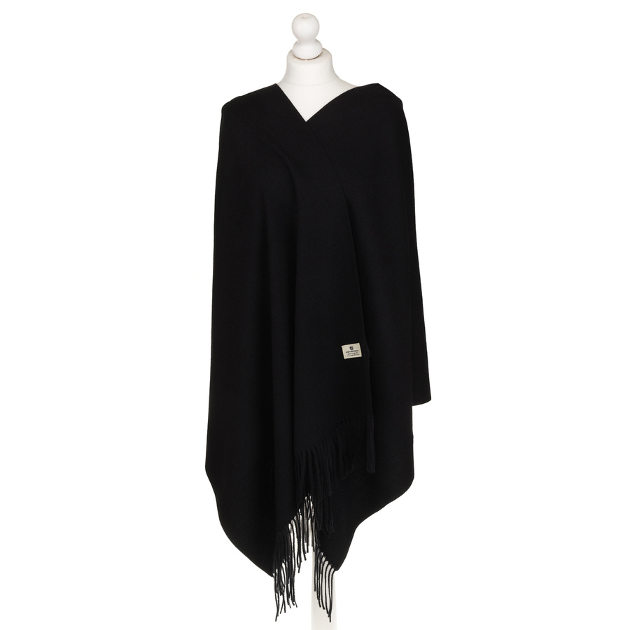 Eleganter Damen Schal in Schwarz – Peterson
