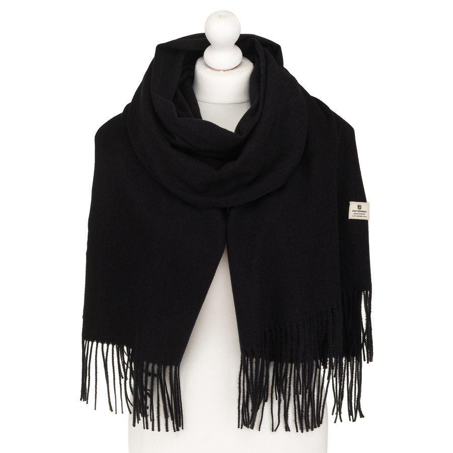 Eleganter Damen Schal in Schwarz – Peterson – Bild 6
