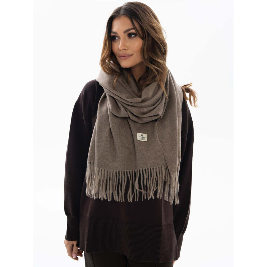 Herbst-Winter Schal mit Fransen – Peterson – Bild 2