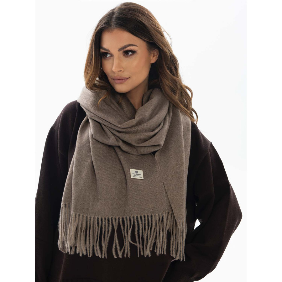 Herbst-Winter Schal mit Fransen – Peterson – Bild 4