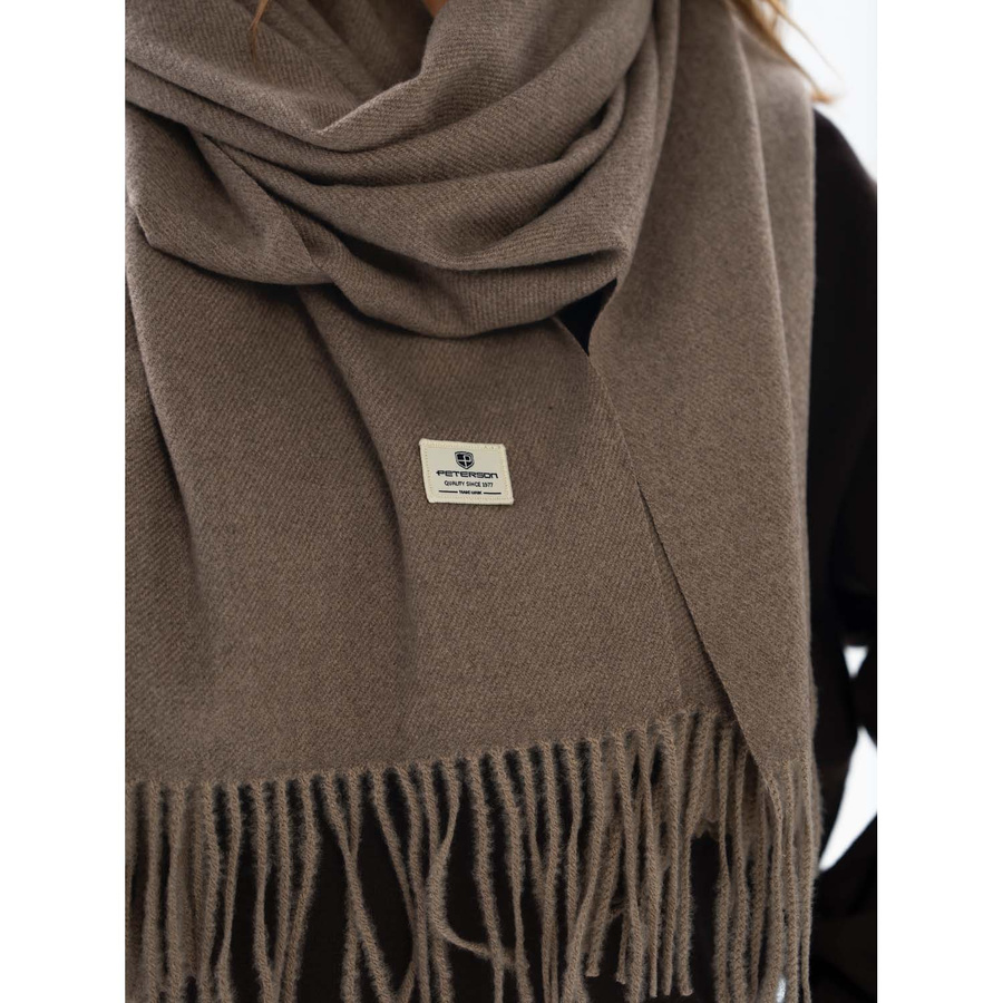 Herbst-Winter Schal mit Fransen – Peterson – Bild 5
