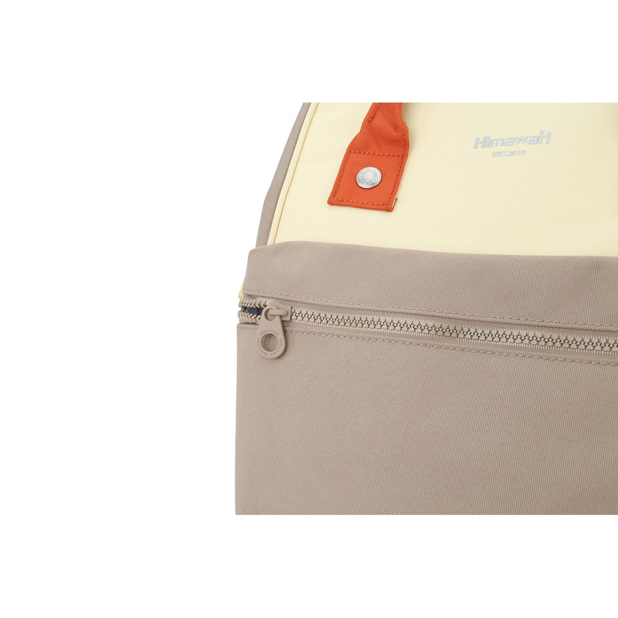 Vielseitiger A4 Rucksack in Beige-Orange – Himawari – Bild 4