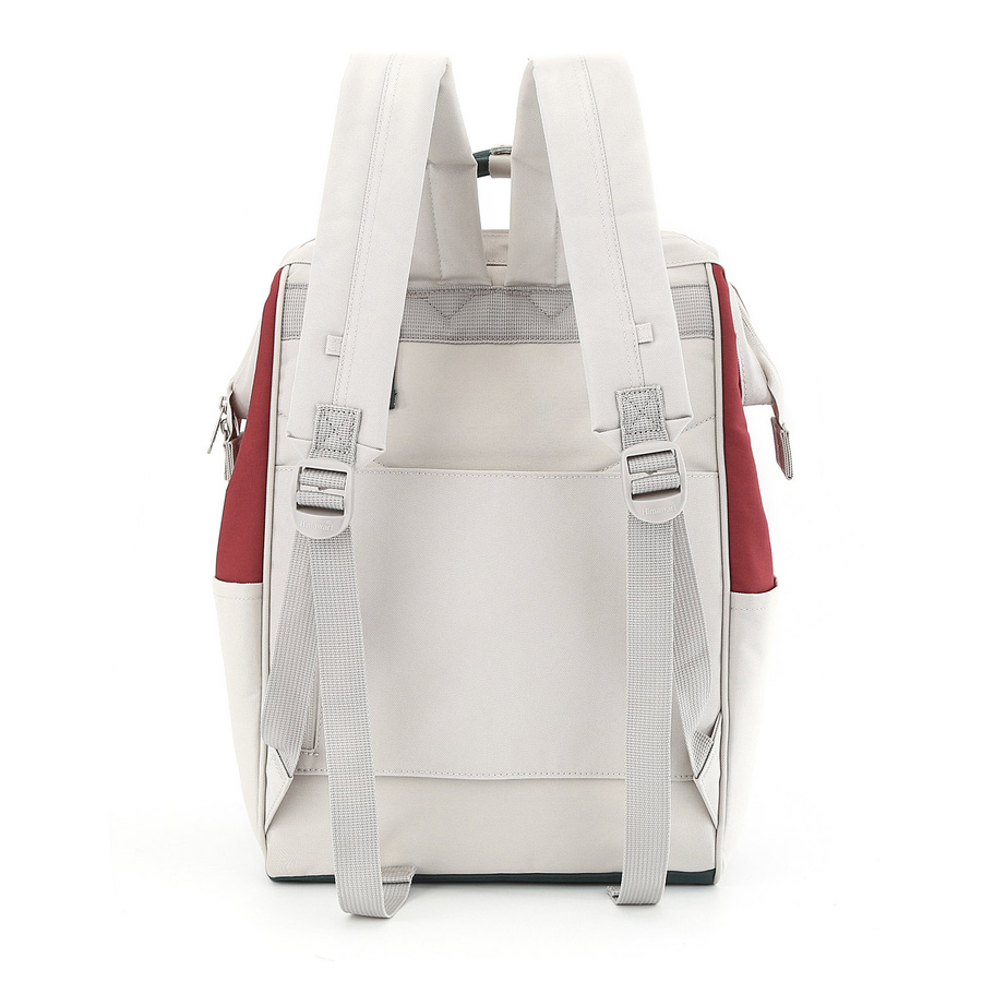 Multifunktionaler Laptop-Rucksack in Bordeaux-Grün – Himawari – Bild 4