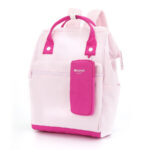 Rosa Laptop-Rucksack mit Tablet-Fach – Himawari