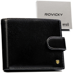 Kartenetui mit Druckknopf im klassischen Stil – Rovicky