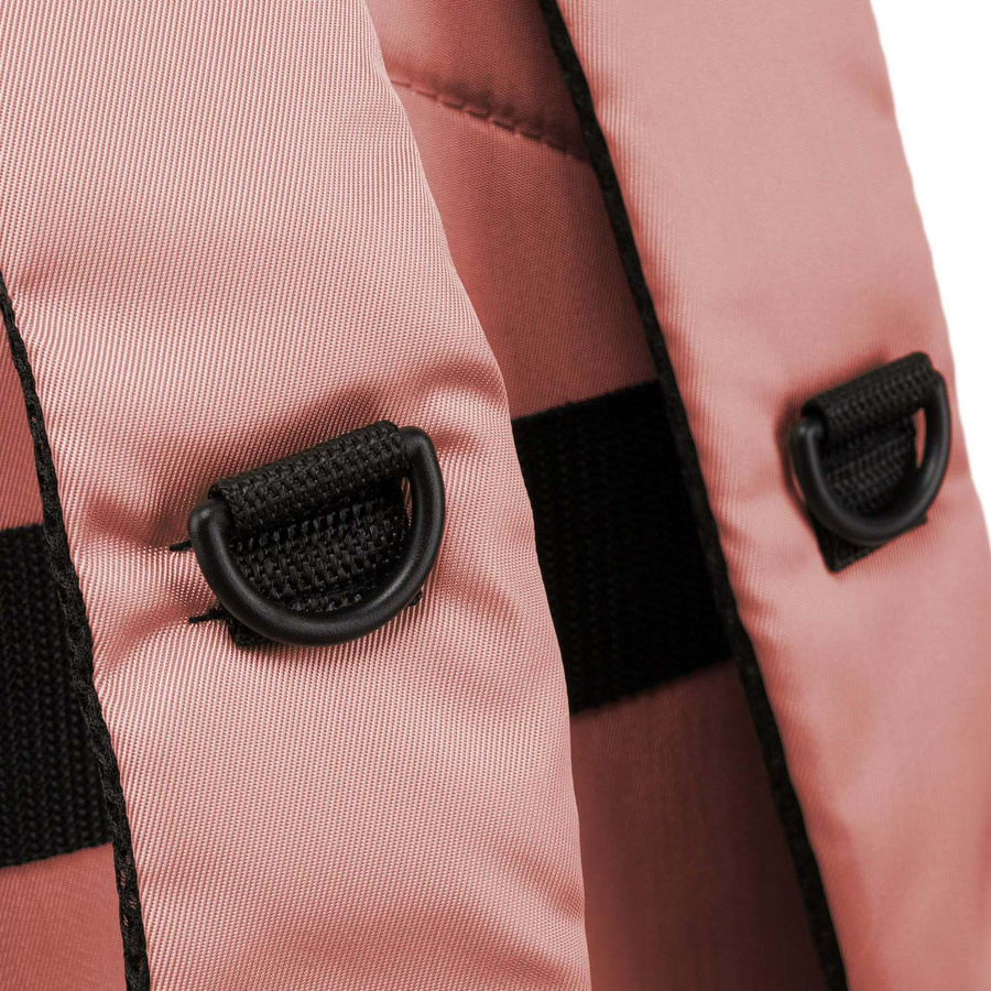 Geräumiger, reisetauglicher Kabinenrucksack mit USB in Rosa – Peterson – Bild 15