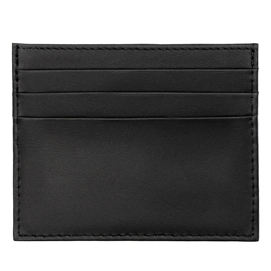 Schwarzes Leder Etui für Karten und Dokumente