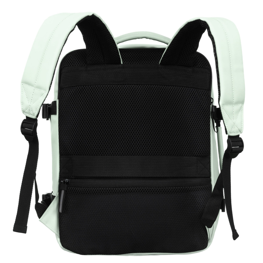 Reiserucksack aus Kunststoff in Hellgrün – Peterson – Bild 3