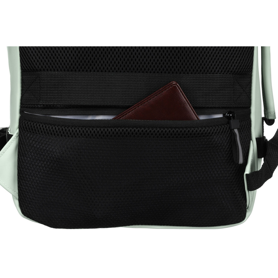 Reiserucksack aus Kunststoff in Hellgrün – Peterson – Bild 10