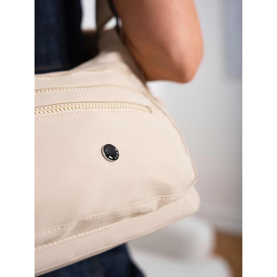 Städtische Damen Handtasche in Beige aus Polyester – Peterson – Bild 9