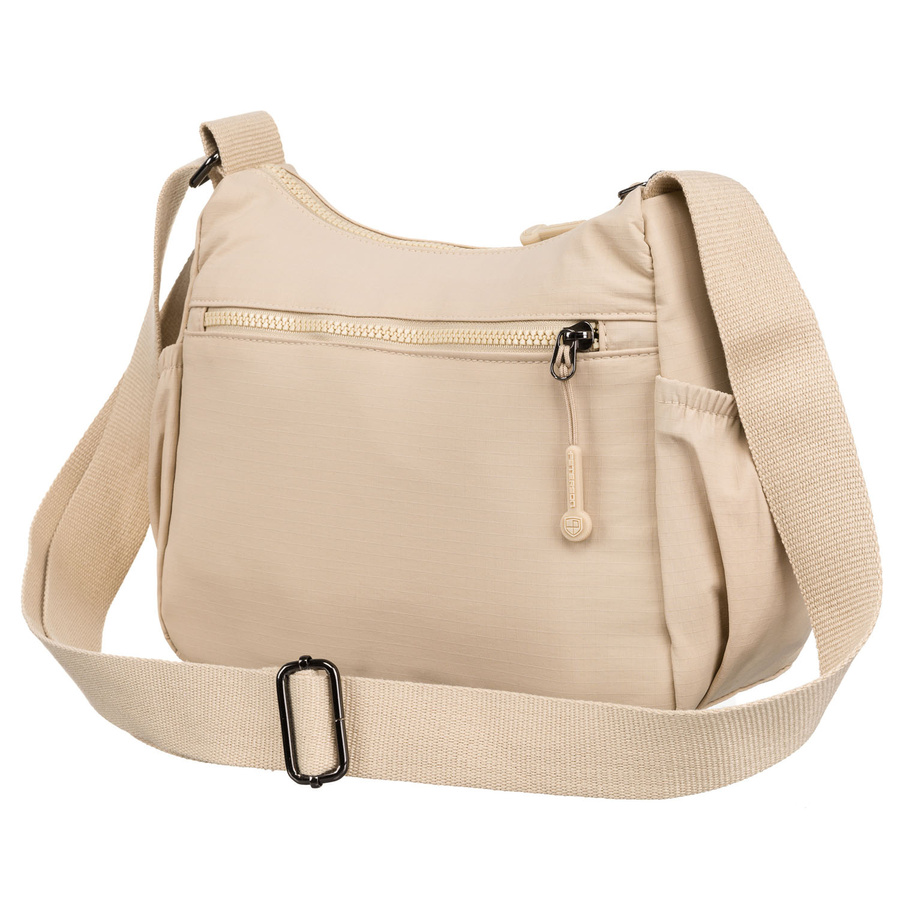 Städtische Damen Handtasche in Beige aus Polyester – Peterson – Bild 7
