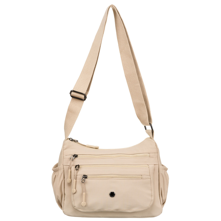 Städtische Damen Handtasche in Beige aus Polyester – Peterson – Bild 10