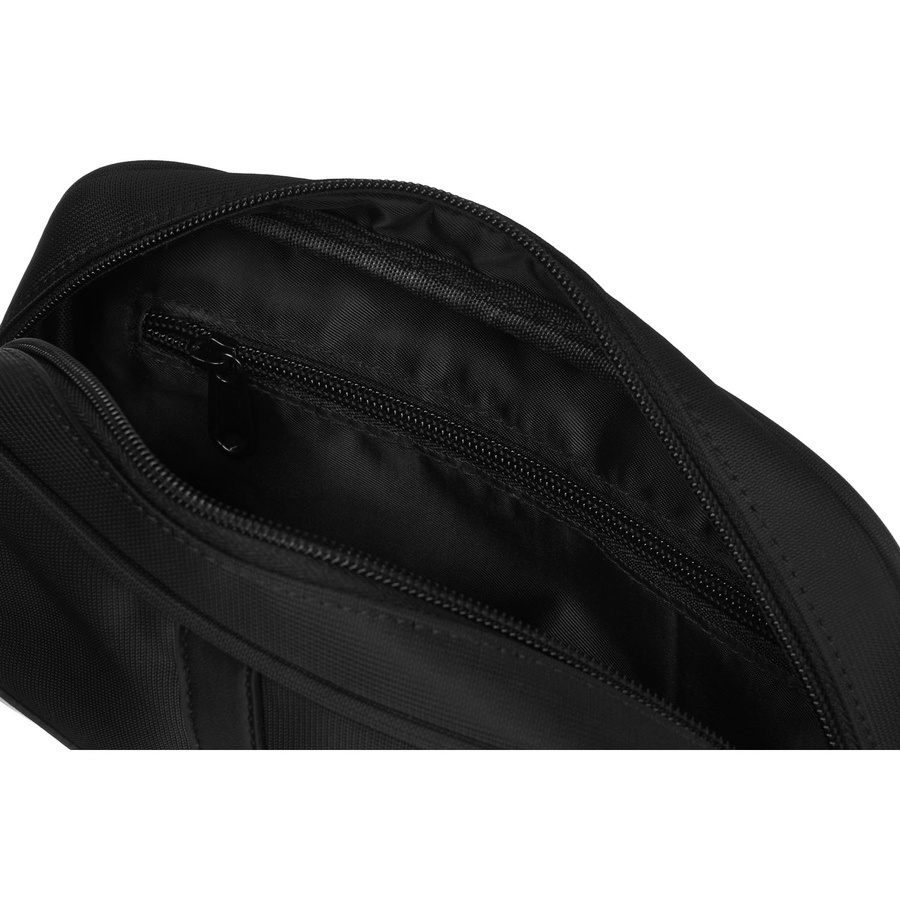 Herren Handtasche aus Polyester & Öko-Leder in Schwarz – Peterson – Bild 9
