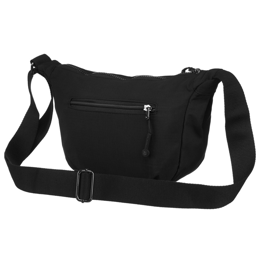 Sportliche Damen Handtasche aus schwarzem Polyester – Peterson – Bild 7
