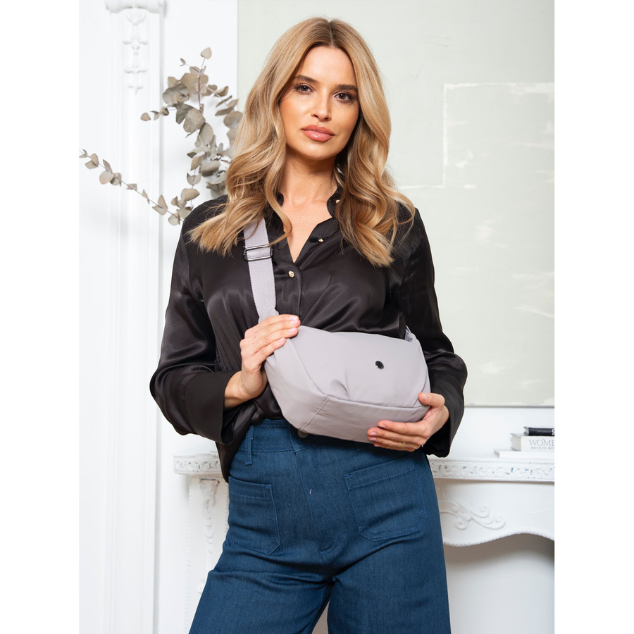Damen Umhängetasche in Lila mit verstellbarem Riemen – Peterson – Bild 2