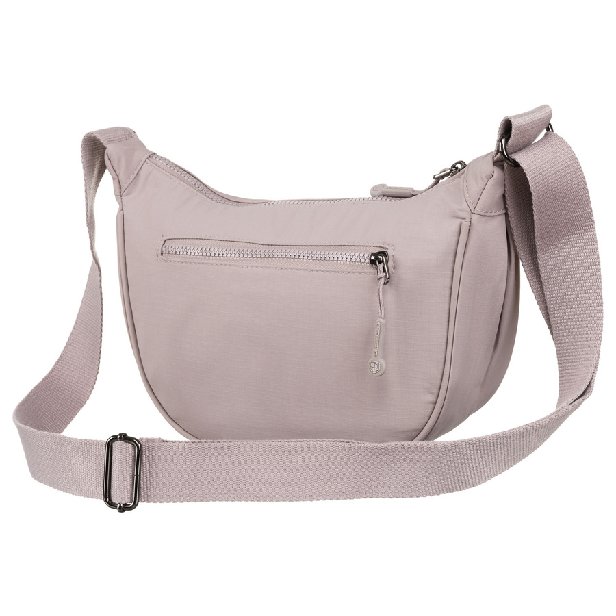 Einfaches Damen Umhängetäschchen in Lila aus Polyester – Peterson – Bild 6