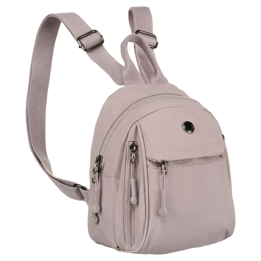 City Damen-Rucksack aus Polyester in modischer Lila-Farbe – Peterson – Bild 2