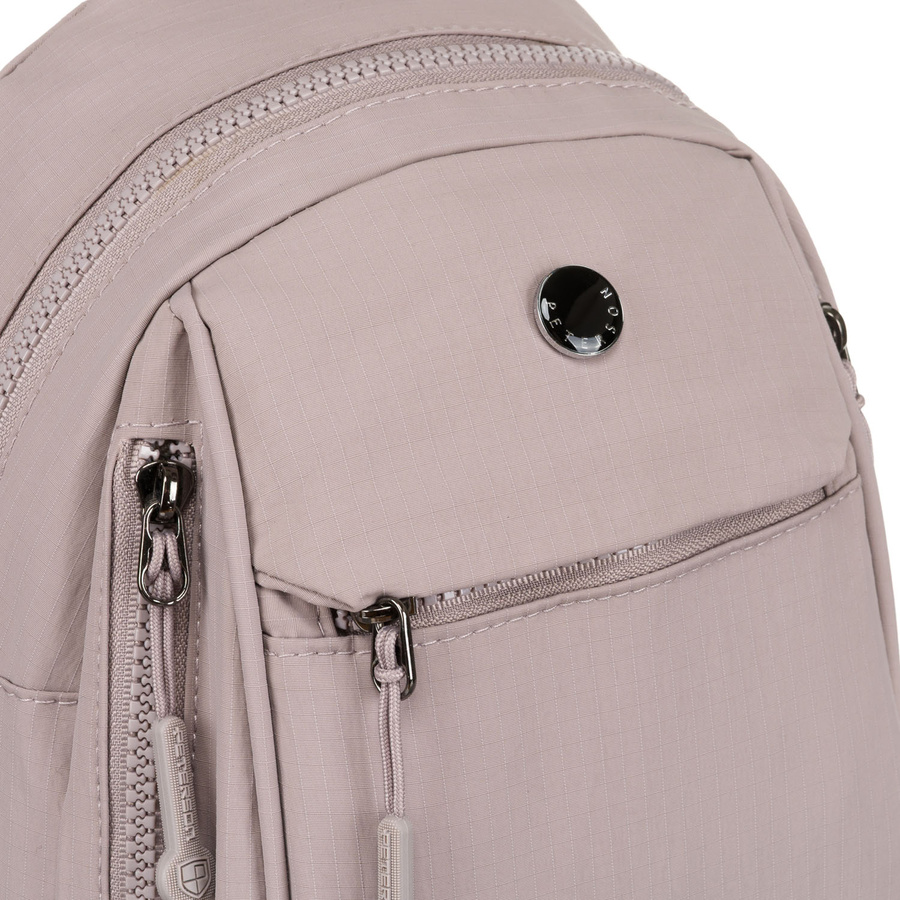 City Damen-Rucksack aus Polyester in modischer Lila-Farbe – Peterson – Bild 8