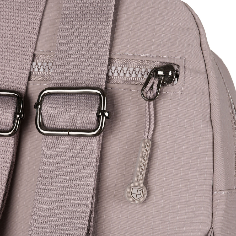 City Damen-Rucksack aus Polyester in modischer Lila-Farbe – Peterson – Bild 11