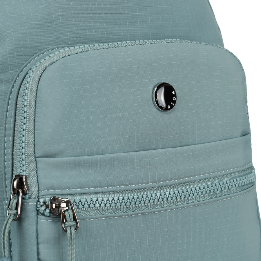 Blauer Damen Rucksack mit einem Hauptfach und acht zusätzlichen Taschen – Peterson – Bild 6