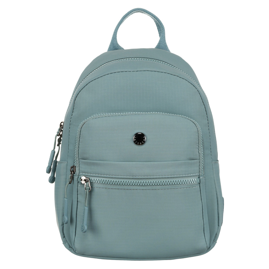 Blauer Damen Rucksack mit einem Hauptfach und acht zusätzlichen Taschen – Peterson – Bild 3