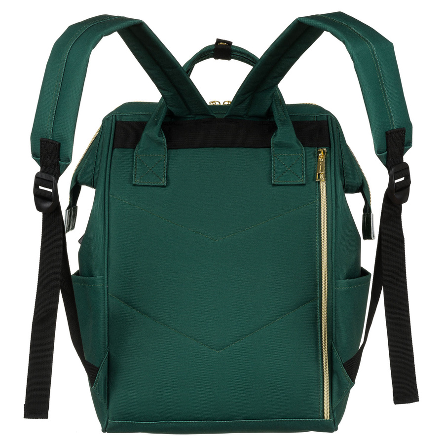 Grüner Damen Reiserucksack mit Laptopfach aus Polyester – Peterson – Bild 5