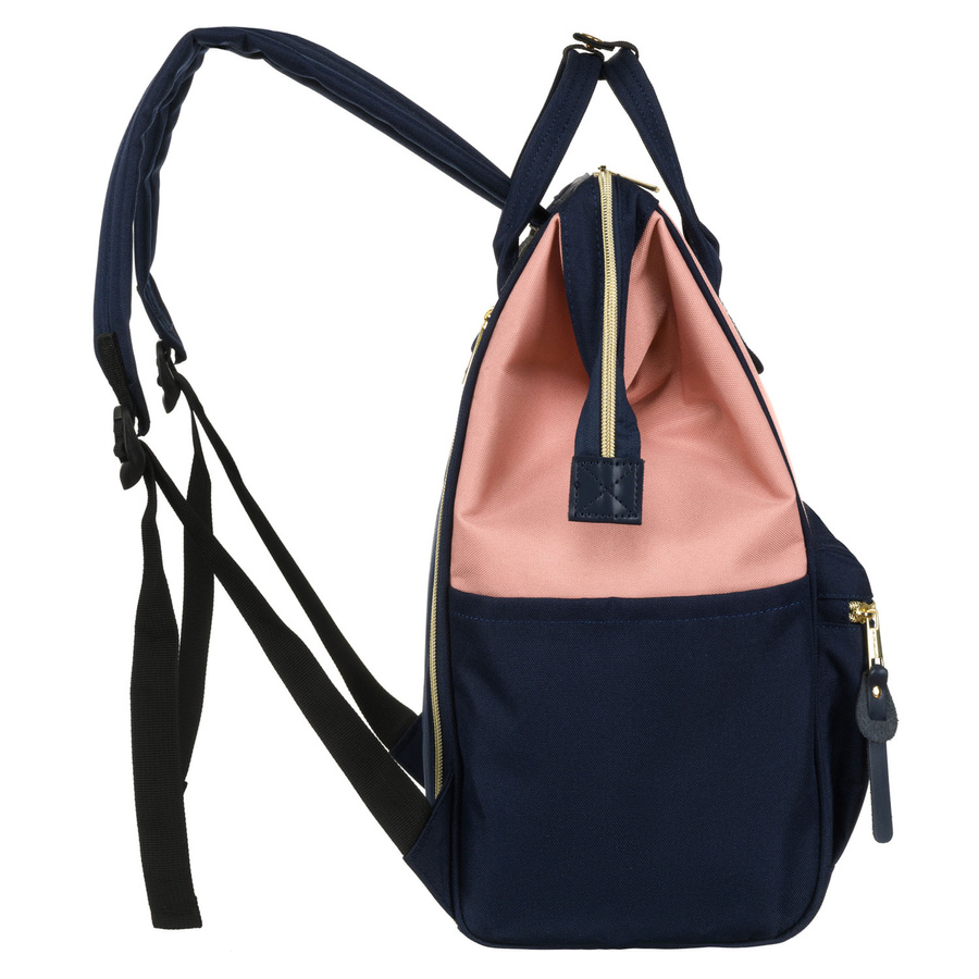 Zweifarbiger Damen Rucksack mit Laptopfach, ideal für Handgepäck – Peterson – Bild 4