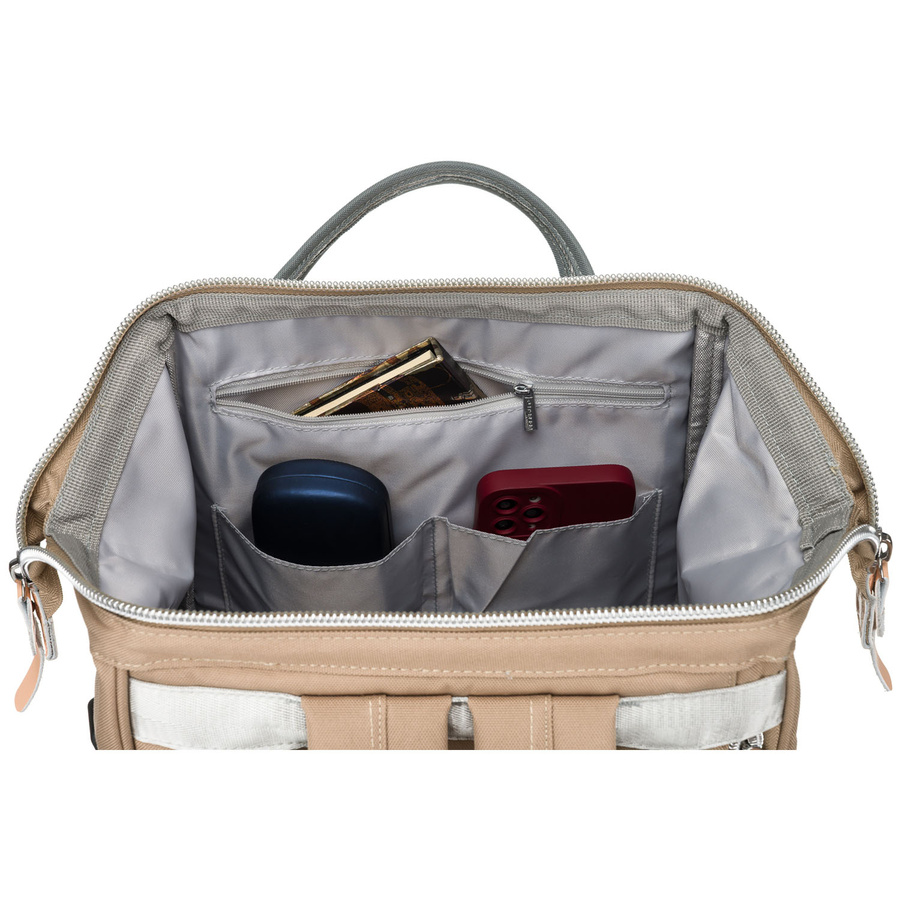 Zweifarbiger Damen Kabinenrucksack mit einem Fach und neun Taschen – Peterson – Bild 8