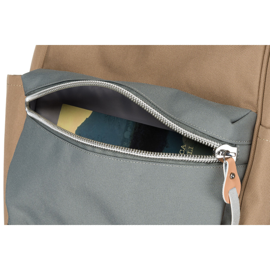 Zweifarbiger Damen Kabinenrucksack mit einem Fach und neun Taschen – Peterson – Bild 9