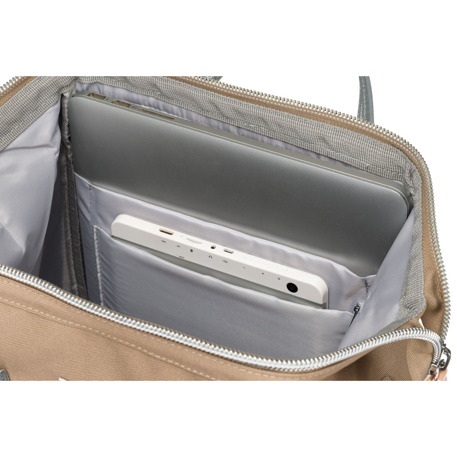 Zweifarbiger Damen Kabinenrucksack mit einem Fach und neun Taschen – Peterson – Bild 10