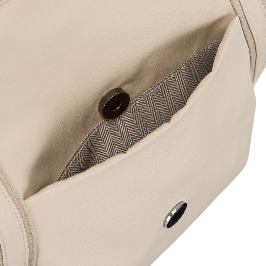 Beige Damen Shopper aus Polyester mit bequemen Henkeln – Peterson – Bild 10