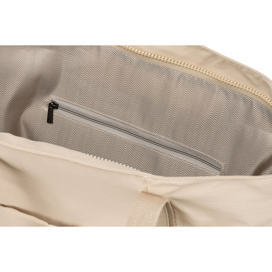 Beige Damen Shopper aus Polyester mit bequemen Henkeln – Peterson – Bild 11