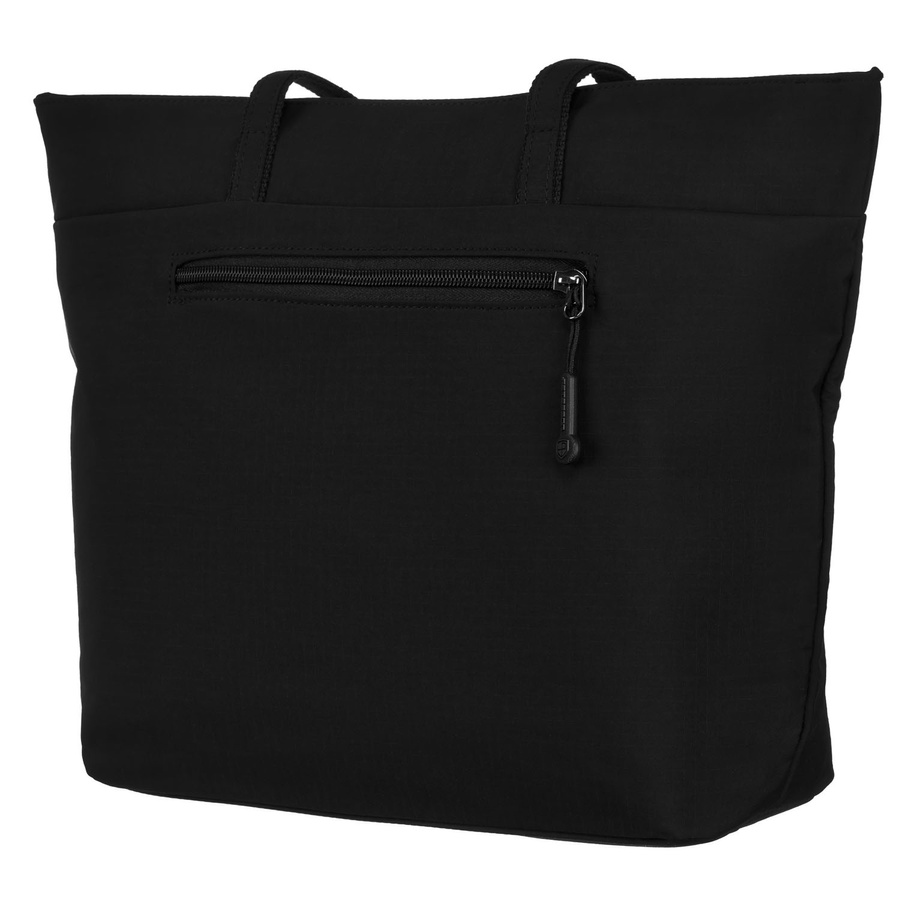 Stilvolle Damen Shopper aus Polyester in Schwarz mit bequemen Henkeln – Peterson – Bild 6