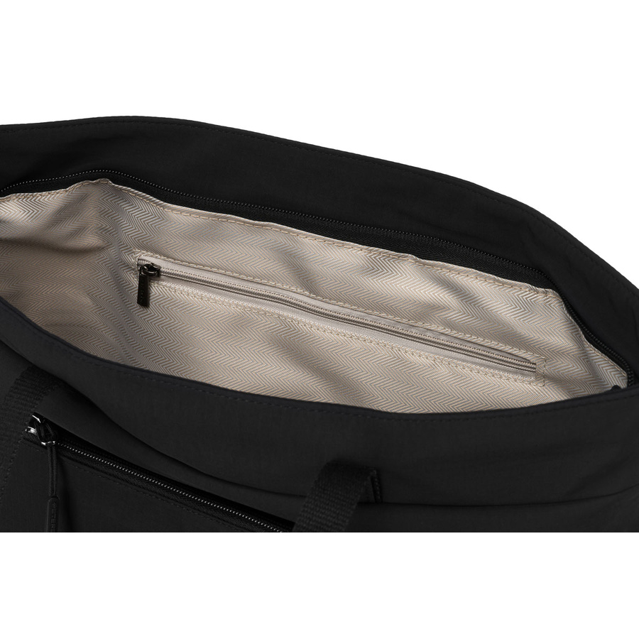 Stilvolle Damen Shopper aus Polyester in Schwarz mit bequemen Henkeln – Peterson – Bild 10