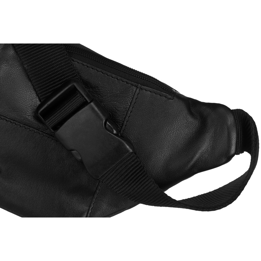 Herren Gürteltasche schwarz aus Leder – Peterson – Bild 10