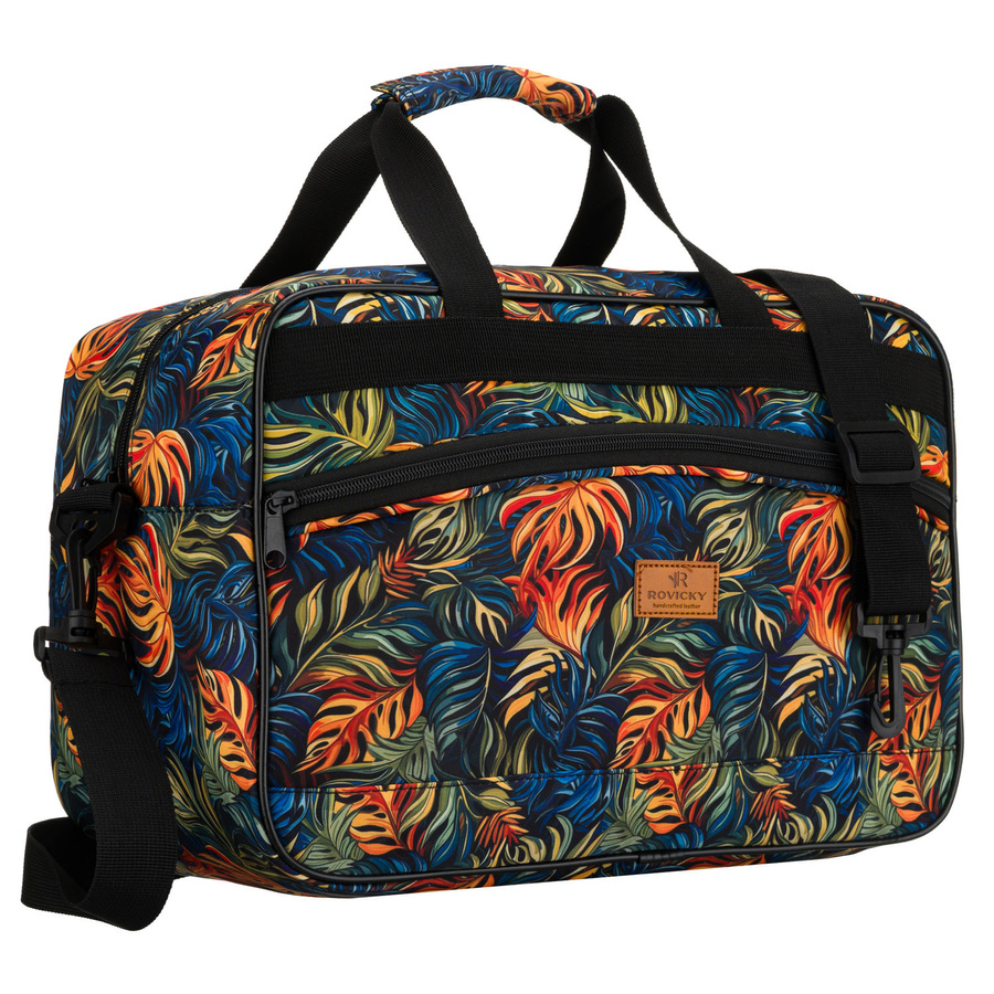 Bunte, leichte Reisetasche aus robustem Polyester – Rovicky