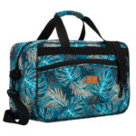 Reisetasche mit Pflanzenmuster und abnehmbarem Gurt – Rovicky